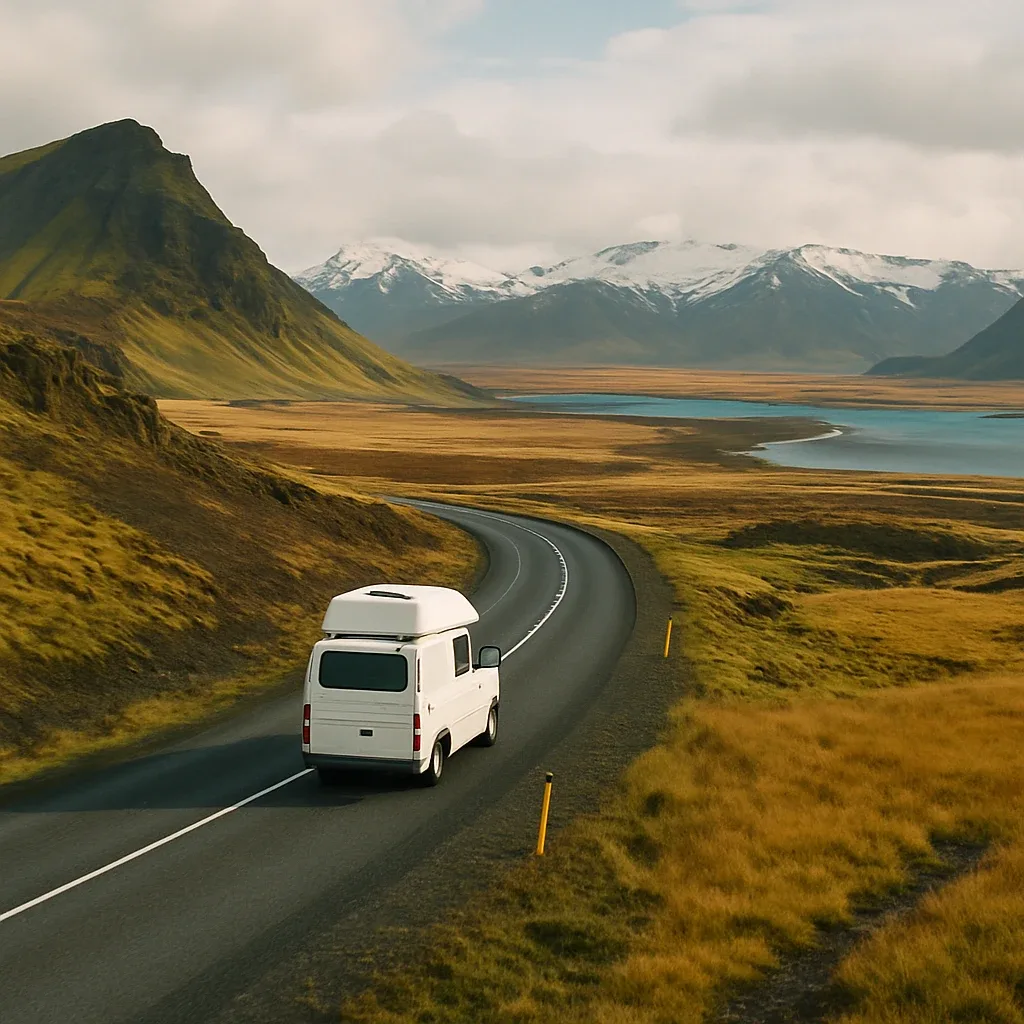 Iceland campers 2026 experience with campervan parked in nature