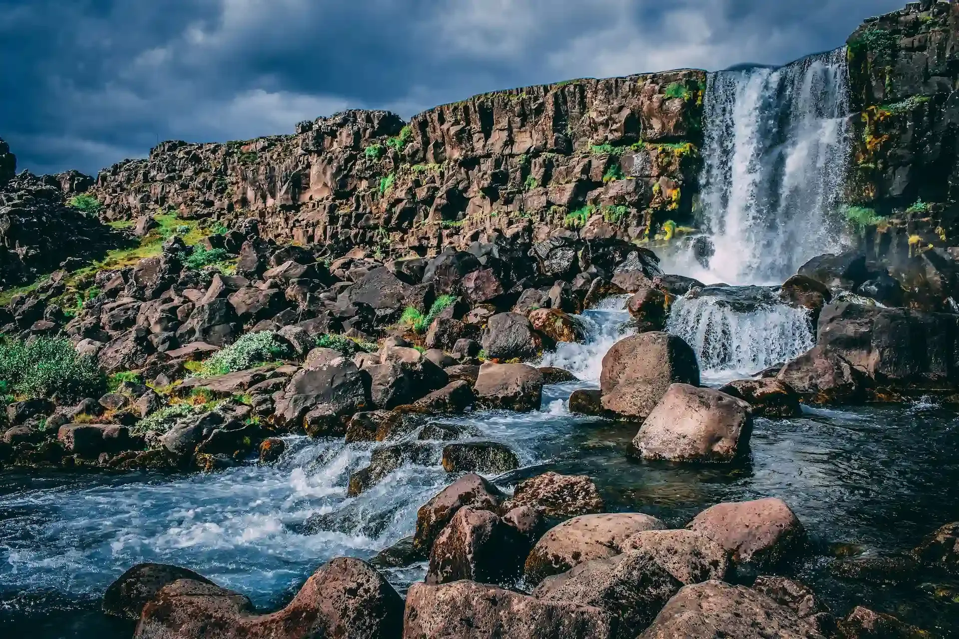 Thingvellir National Park on the Golden Circle in Iceland